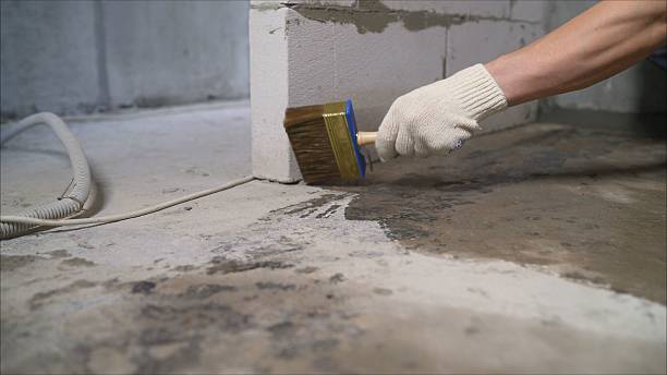 SJ Waterproofing Pros Basement Waterproofing coverage map for Oakford, IN and surrounding area